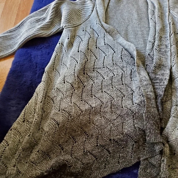 Coldwater creek marled cascade cardigan - Picture 4 of 6